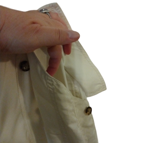 Express Super High Rise 100% Lyocell Button Front & Pockets Cargo Pants Sz. 10 - Picture 4 of 12